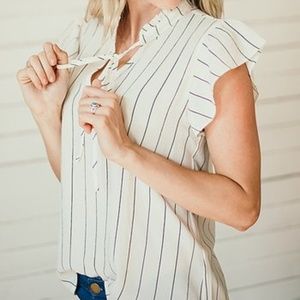 Mostly Mia Stripe Top